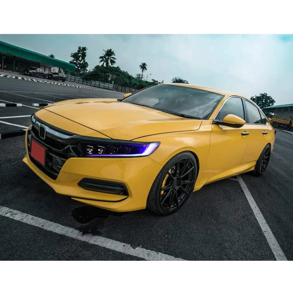 NTXGlow LED Headlights with DRL Sequential Turn Signal (2018-2021 Honda Accord)
