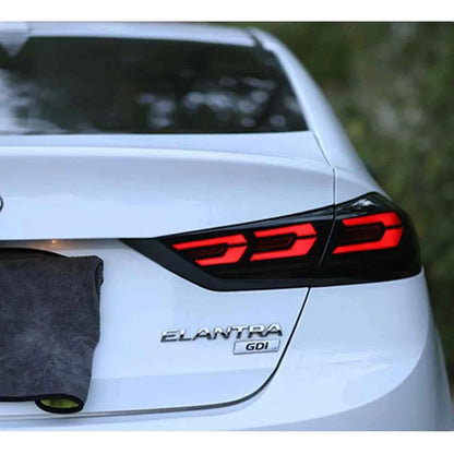 NTXGlow Smoked LED Tail Lights (2015-2018 Hyundai Elantra)