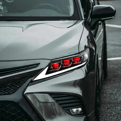 NTXGlow Carbon Fiber LED Headlights (2018-2024 Toyota Camry 8th Gen)