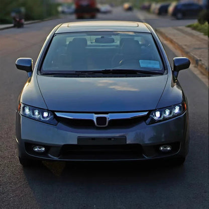 NTXGlow LED Headlights (2006-2011 Honda Civic 4DR 8th Gen Sedan)
