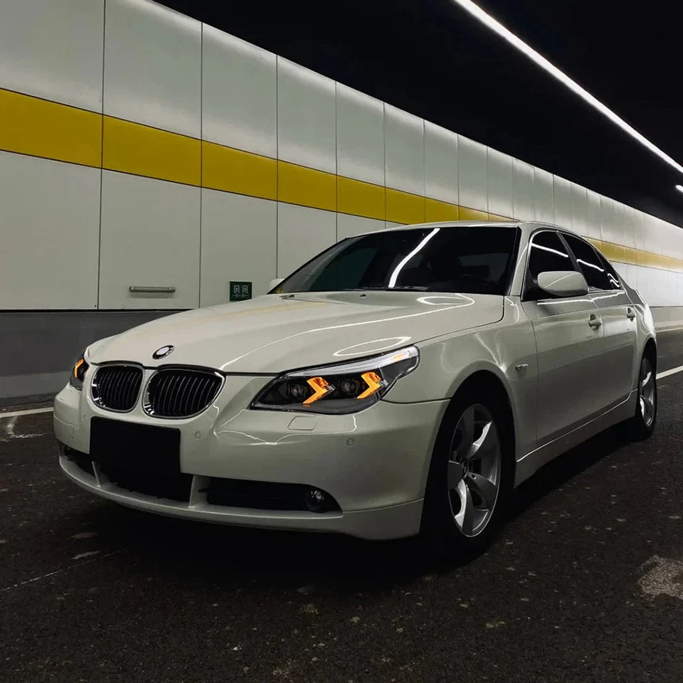 NTXGlow RGB LED Headlights (2005-2010 BMW 5-Series E60, 525i, 530i, 540i)