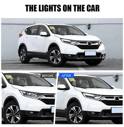 NTXGlow LED Headlights with DRL Blue Animation (2017-2021 Honda CR-V)