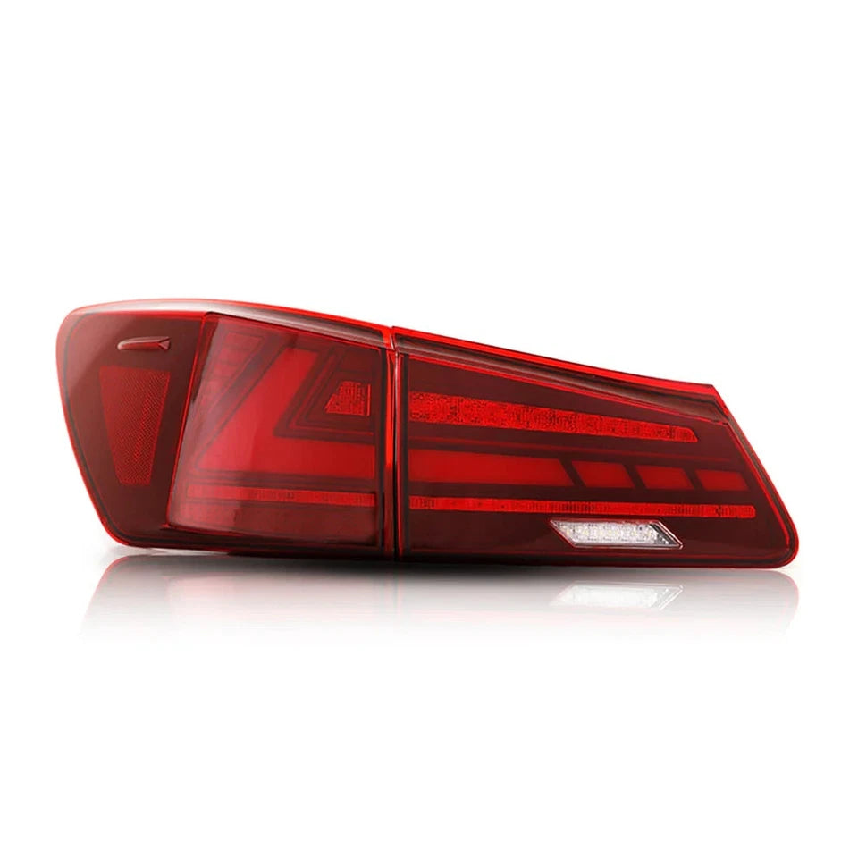 NTXGlow Red LED Tail Lights (2006-2012 Lexus IS250, IS350, IS F)