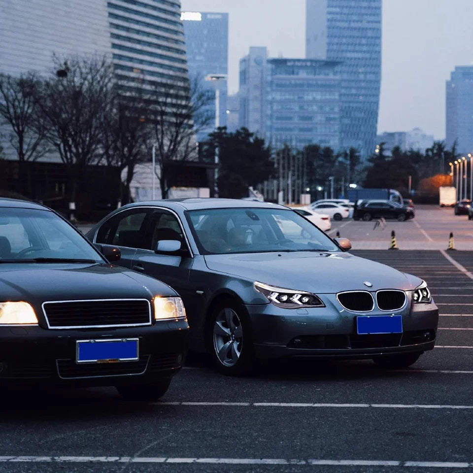 NTXGlow LED Headlights (2005-2010 BMW 5-Series E60, 525i, 530i, 540i)