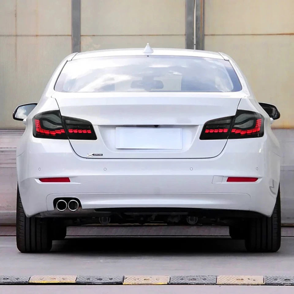 NTXGlow Smoked LED GTS Tail Lights (2011-2017 BMW 5-Series F10 F18 M5)