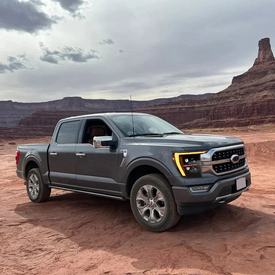 NTXGlow High-Range LED Version Headlights (2021-2024 Ford F-150 P702 14th Gen)