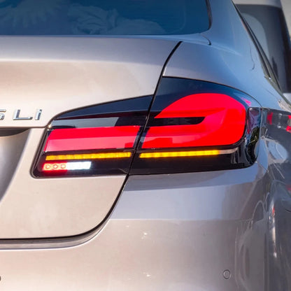 NTXGlow Smoked LED Tail Lights (2011-2017 BMW 5-Series F10 & F18)