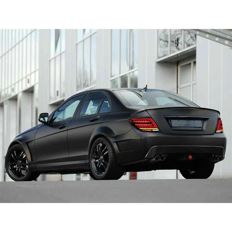 NTXGlow LED Tail Lights (2007-2014 Mercedes-BENZ W204 C180 C200 C260 C300)