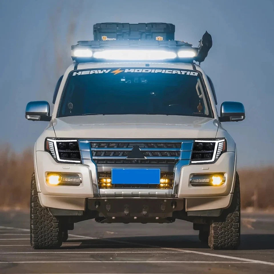 NTXGlow Dynamic Animation LED Headlights (2009-2021 Mitsubishi Pajero V93 V97)