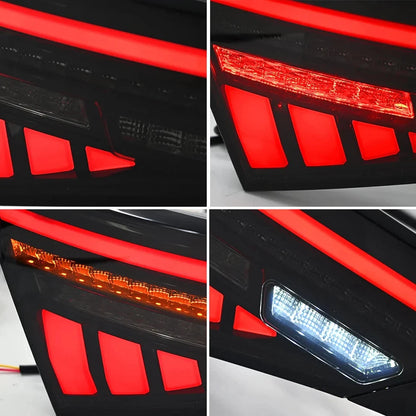 NTXGlow Red LED Tail Lights with Trunk Lamp (2023-2025 Honda Accord 11th Gen)