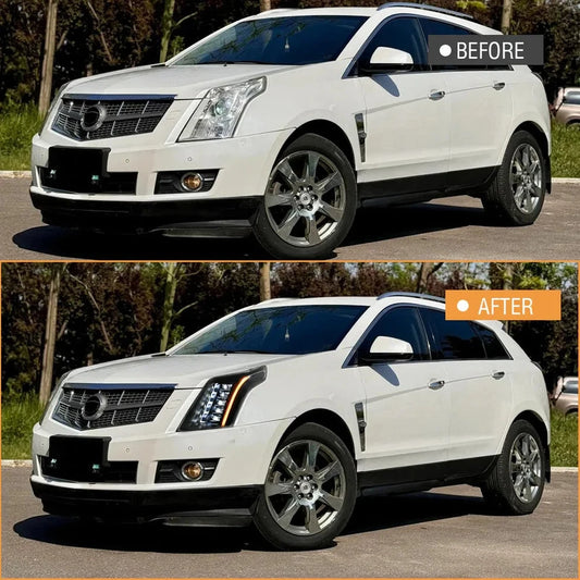 NTXGlow Halogen LED Headlights (2010-2016 Cadillac SRX)
