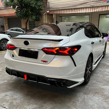 NTXGlow Smoke Tail Lights For (2018-2024 Toyota Camry SE, LE, XSE, XLE, TRD)