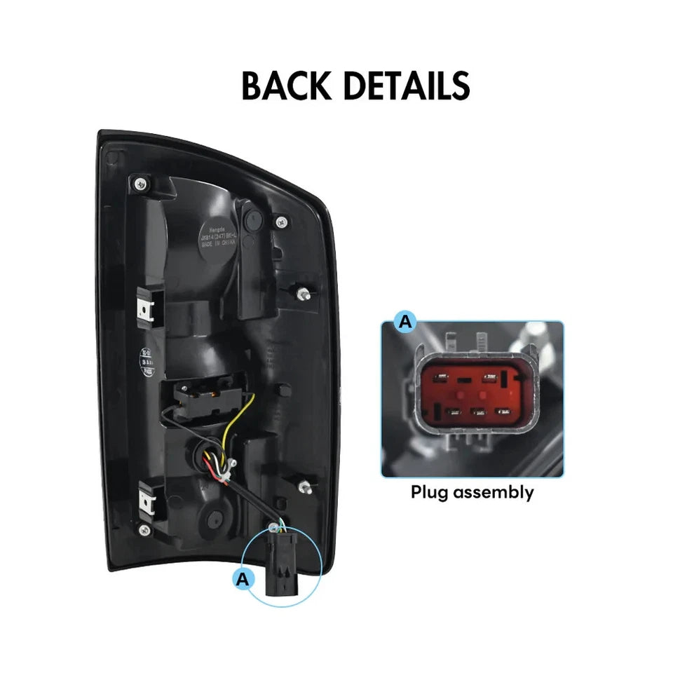 NTXGlow LED Tail Lights (2002-06 Dodge Ram 1500 & 2003-06 Ram 2500, Ram 3500)
