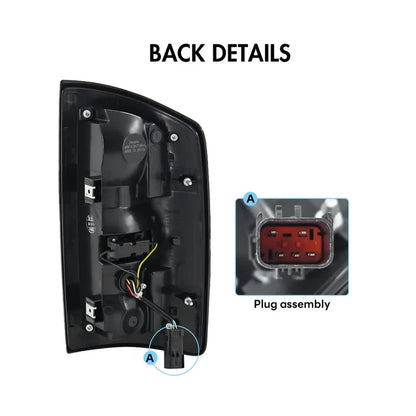 NTXGlow LED Tail Lights (2002-06 Dodge Ram 1500 & 2003-06 Ram 2500, Ram 3500)