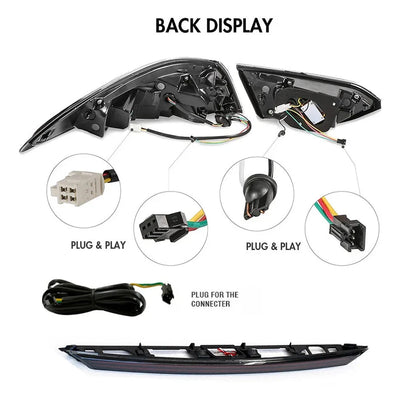 NTXGlow LED Tail Lights (2018-2024 Toyota Camry 8th Gen)