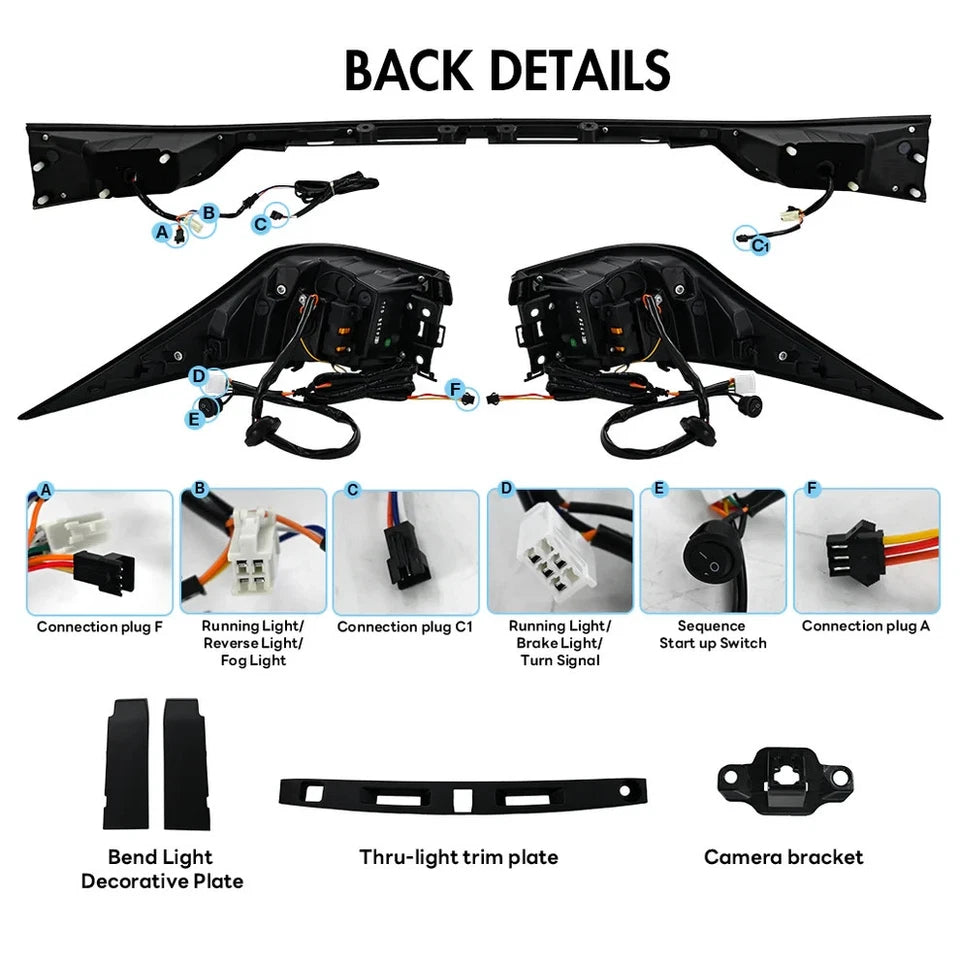 NTXGlow RGB Tail Lights (2014-21 Lexus IS250 IS300 IS350 IS500 IS200t)