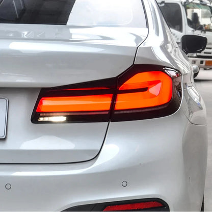 NTXGlow Smoked OLED GTS Tail Lights (2018-2022 BMW 5-Series G30, G38)