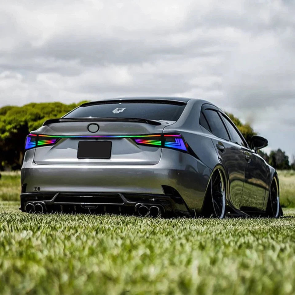 NTXGlow RGB Tail Lights (2014-21 Lexus IS250 IS300 IS350 IS500 IS200t)