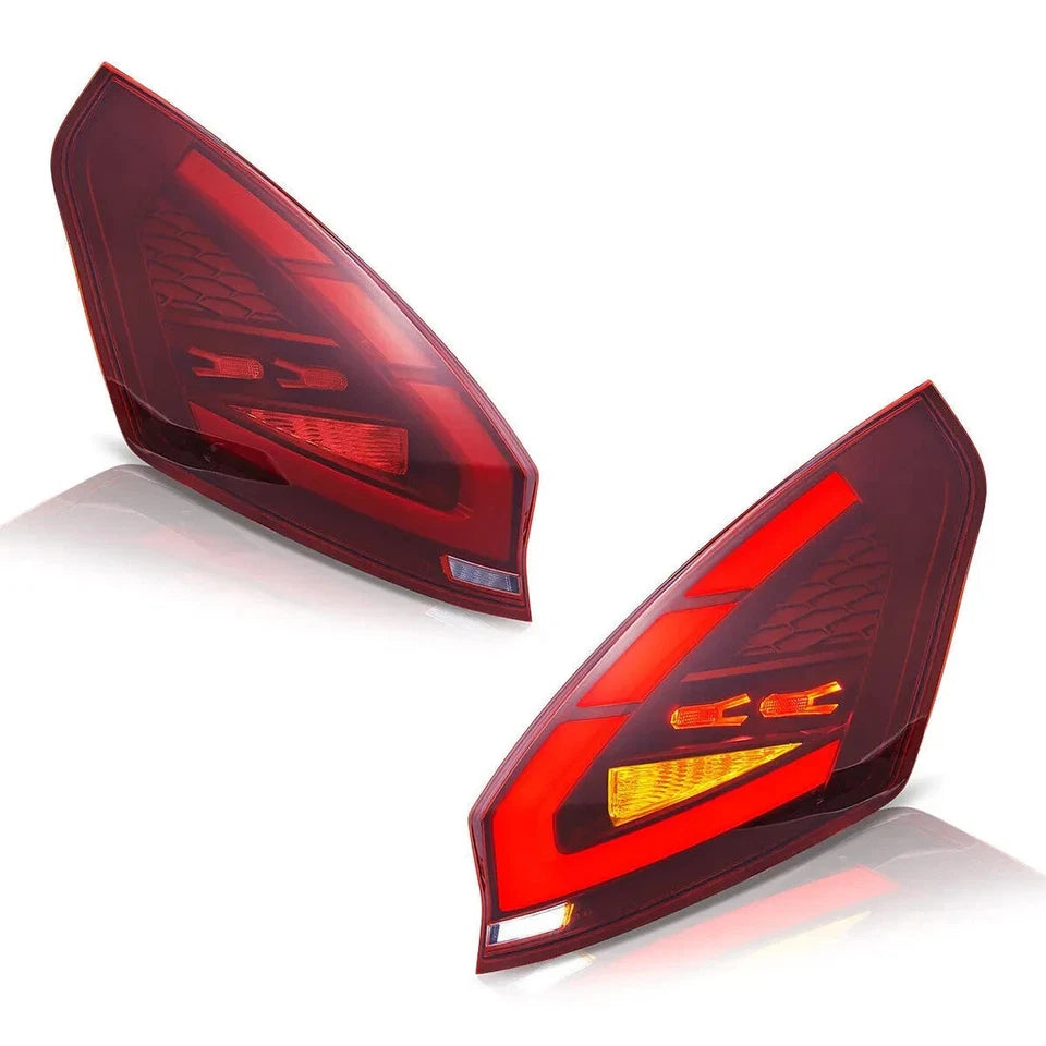 NTXGlow Red LED Tail Lights (2008-2019 Ford Fiesta Hatchback SE & ST)