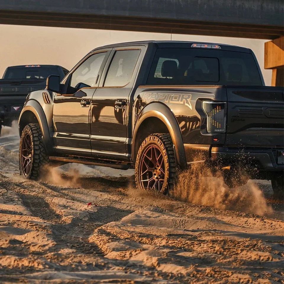 NTXGlow Smoked Digital LED Tail Lights (2015-2020 Ford F-150)