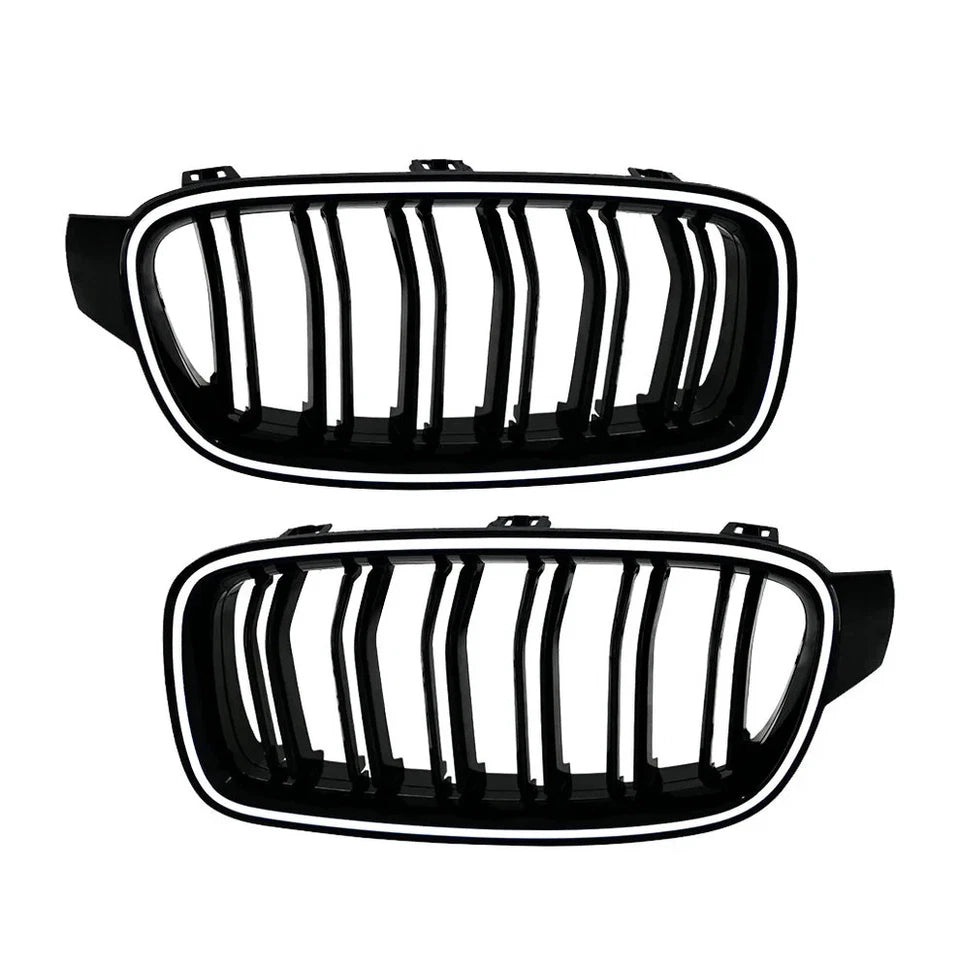 NTXGlow White Grille Lights (2013-2018 BMW 3-Series F30, F35 M3)