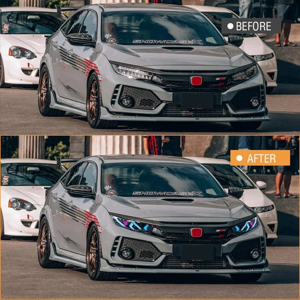 NTXGlow RGB Headlights (2016-2021 Honda Civic 10th Gen)