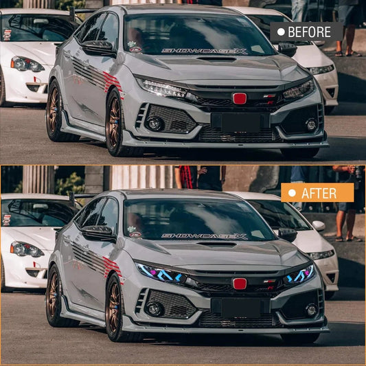 NTXGlow RGB Headlights (2016-2021 Honda Civic 10th Gen)