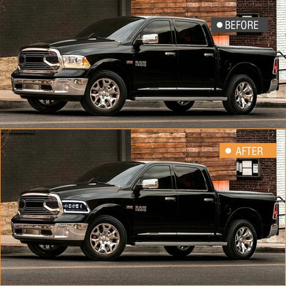 NTXGlow LED Headlights (2009-18 Dodge RAM 1500 & 2013-18 RAM 2500)