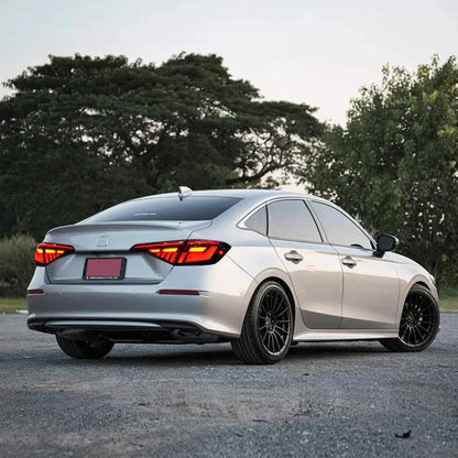 NTXGlow Smoked White LED Tail Lights (2022-2025 Honda Civic 11th Gen)