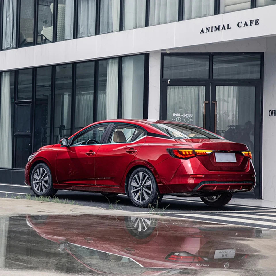 NTXGlow Red LED Tail Lights (2019-2021 Nissan Sylphy Sentra Pulsar)