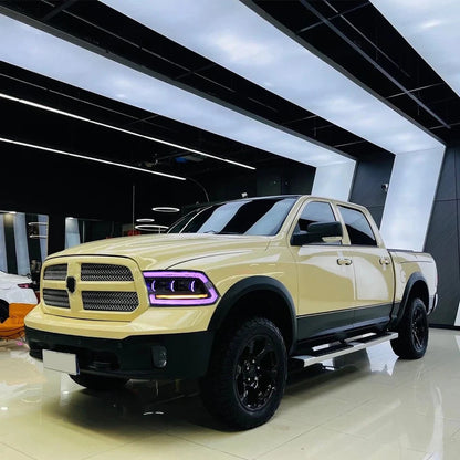 NTXGlow RGB LED Headlights (2009-18 Dodge RAM 1500 & 2013-18 RAM 2500)