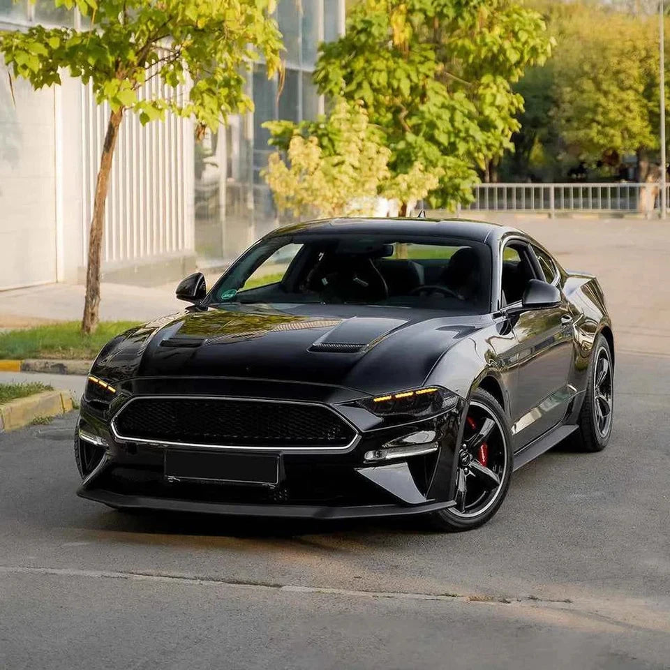 NTXGlow Carbon Fiber LED Headlights (2018-2023 Ford Mustang S650)