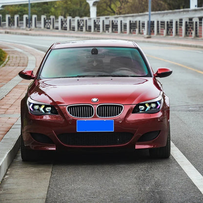 NTXGlow RGB LED Headlights (2005-2010 BMW 5-Series E60, 525i, 530i, 540i)