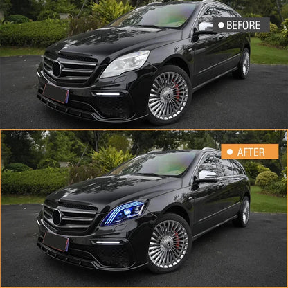 NTXGlow LED Headlights (2010-2017 Mercedes-Benz W251 R-Class)