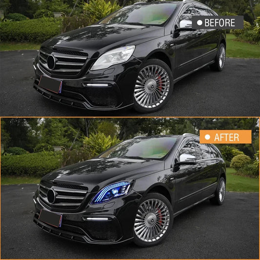 NTXGlow LED Headlights (2010-2017 Mercedes-Benz W251 R-Class)