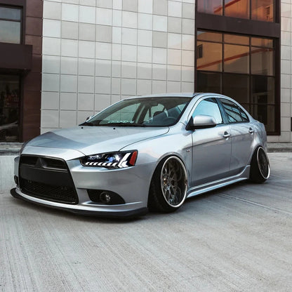 NTXGlow Start-up Animation LED Headlights (2008-UP Mitsubishi Lancer EVO EX)