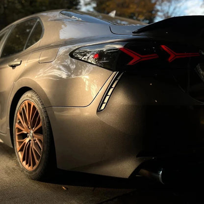 NTXGlow Smoke White Tail Lights & Trunk Set (2018-2024 Toyota Camry)