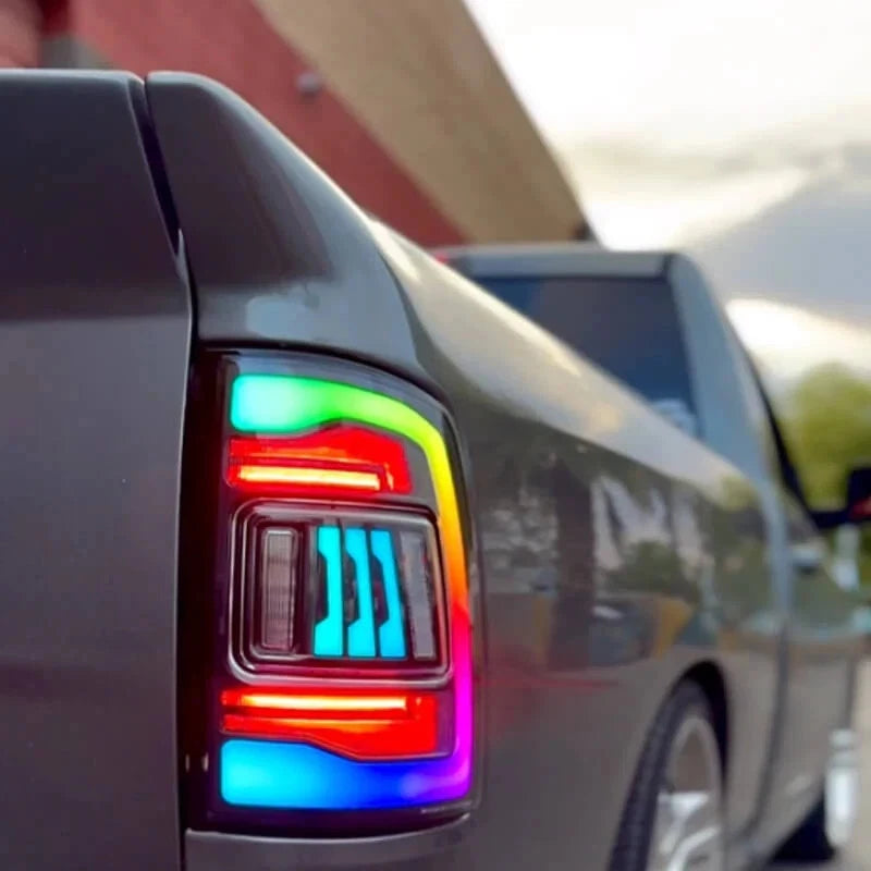 NTXGlow RGB LED Tail Lights (2009-18 Dodge Ram 1500 & 2013-18 Ram 2500)