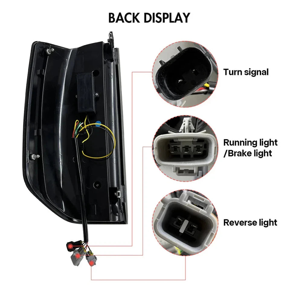 NTXGlow Smoke LED Tail Lights (2014-2021 Toyota Tundra)