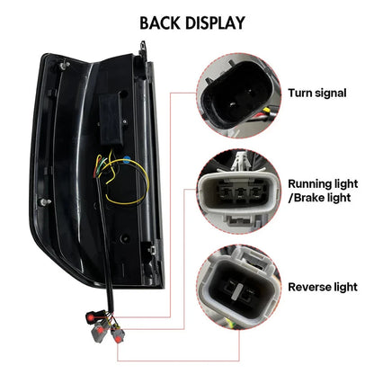 NTXGlow Smoke LED Tail Lights (2014-2021 Toyota Tundra)