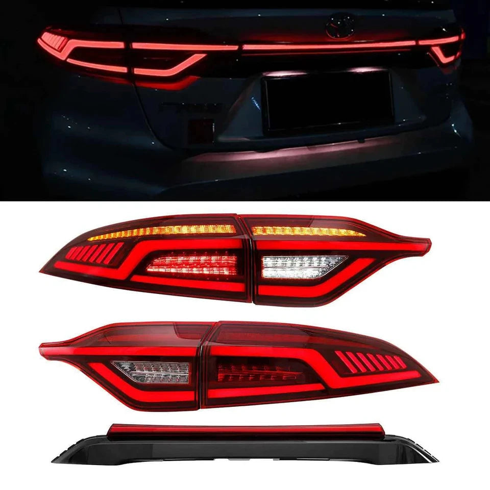 NTXGlow Red LED Tail Lights (2020-2024 Toyota Corolla US)