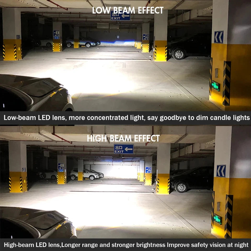 NTXGlow Demon Eye LED Headlights (2018-2022 Honda Accord LX, EX, EXL, Sport, SE)