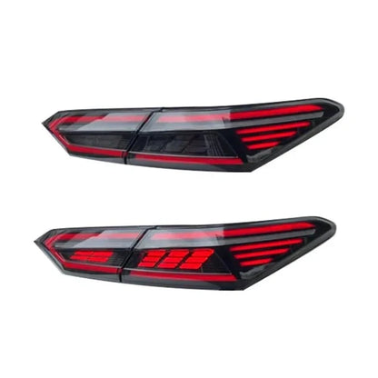 NTXGlow Clear Red LED Tail Lights (2018-2024 Toyota Camry)
