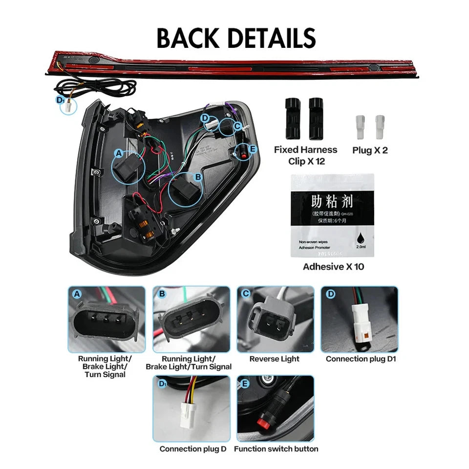 NTXGlow LED Tail Lights (2009-2014 Ford F-150)