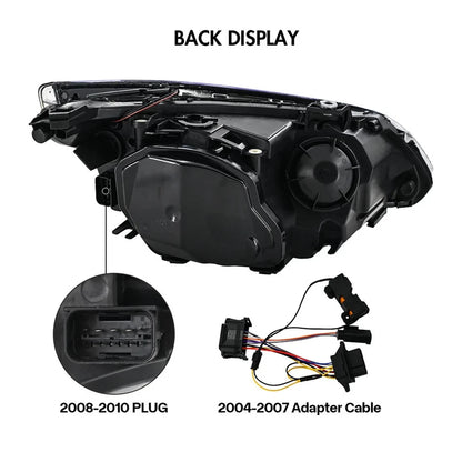 NTXGlow LED Headlights (2005-2010 BMW 5-Series E60, 525i, 530i, 540i)