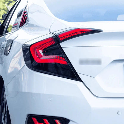 NTXGlow Smoked Red LED Tail Lights (2016-2021 Honda Civic 10th)