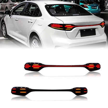 NTXGlow Smoke Red LED Tail Lights (2019-2024 Toyota Corolla US Sedan)