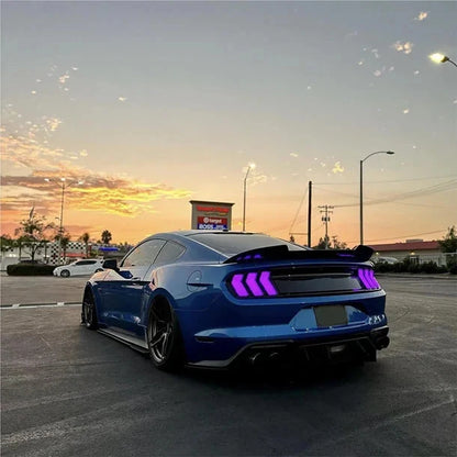 NTXGlow Smoked RGB LED Tail Lights (2015-2023 Ford Mustang)