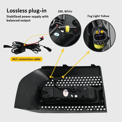 NTXGlow Fog Lights (2020-2025 Land Rover Defender 90, 110, 130)