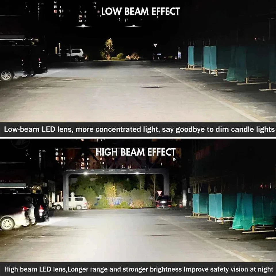 NTXGlow Clear Reflector Headlights (2018-2024 Toyota Camry LE, SE, XLE, XSE, TRD)